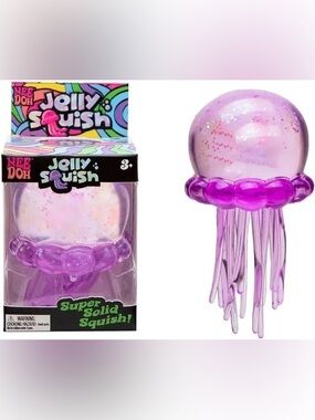 NEEDOH! Viral purple sparkly Needoh squishy